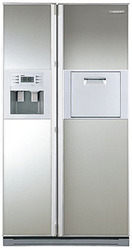 Продам зеркальный холодильник SAMSUNG