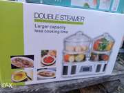 Двойная пароварка Double Steamer НОВАЯ!