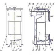 котел бытовой КСТ-16